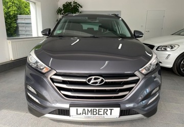 Hyundai Tucson III SUV 1.6 T-GDI 177KM 2017 Hyundai Tucson Gwarancja Bezwypadkowy Serwisowany Zarejestrowany 1.6 177KM, zdjęcie 2
