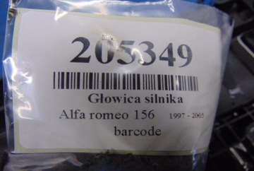 ALFA ROMEO 156 1.6 16V HLAVA MOTORU 60661586