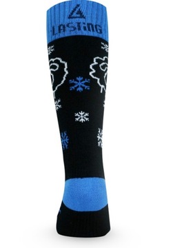 Детские лыжные носки Lasting MERINO SJW XS синие