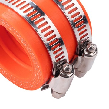 Карбюратор мотоцикла Силиконовый адаптер Впускной коллектор карбюратора оранжевый