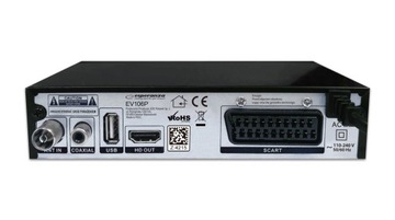Тюнер-декодер DVBT 2 HEVC, эфирное телевидение, HDMI SCART + REMOTE