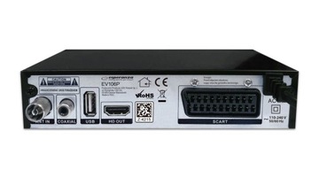 Dekoder tuner DVBT 2 HEVC telewizja naziemna HDMI SCART + PILOT