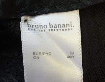 Spodnie męskie BRUNO BANANI 50 GRANATOWE
