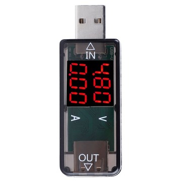 МЕТР ВОЛЬТМЕТР USB-ТЕСТЕР НАПРЯЖЕНИЯ AMPEROMIE