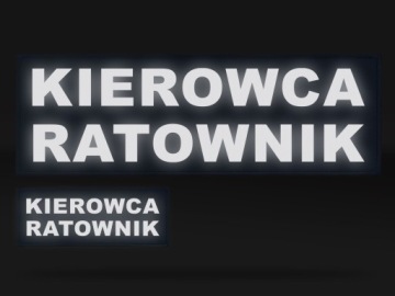 Набор светоотражающих эмблем ВОДИТЕЛЬ-СПАСАТЕЛЬ