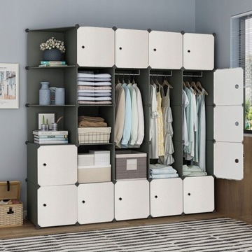 МОДУЛЬНЫЙ ШКАФ ВЕШАЛКА + ШКАФЫ XXXL