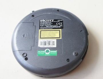 Портативный проигрыватель дисков SCOTT MPA20