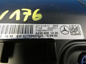 MERCEDES A TŘÍDA W176 W246 DISPLEJ OBRAZOVKA NAVIGACE