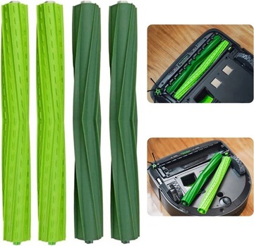 ZESTAW SZCZOTEK WAŁKÓW GUMOWYCH ROOMBA iROBOT SERIA S9 I S9 + 2 SZTUKI