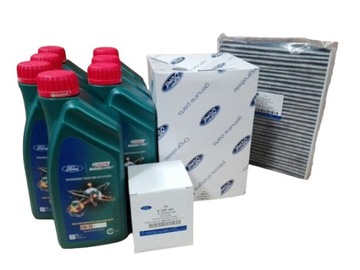 ZESTAW FILTRY + OLEJ FORD FOCUS MK3 2,0 TDCI 2014 - 2020 ORYGINAŁ
