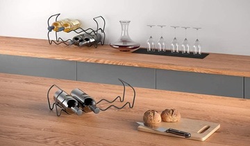 ПОДСТАВКА ДЛЯ ВИНА 12 ШТ. ШВЕЙЦАРСКАЯ НАСТОЛЬНАЯ ПОЛКА