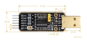 Модуль отладчика UART для Raspberry Pi 5