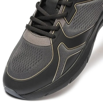 Półbuty sportowe męskie HUGO BOSS czarne sneakersy buty do biegania r. 43