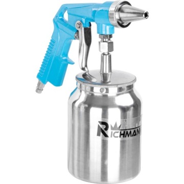 Пескоструйный пистолет с нижним баком 1 л RICHMANN