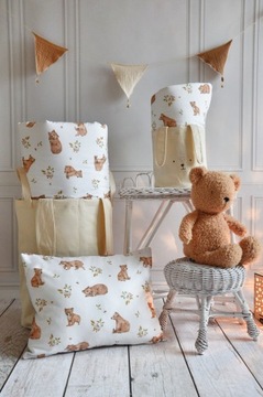 Мешочек для детского сада для постельного белья Мишка