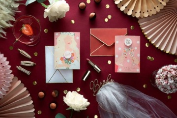 ПИН-КАРТОЧКА КОМАНДА НЕВЕСТЫ 10,5 Х 15 СМ