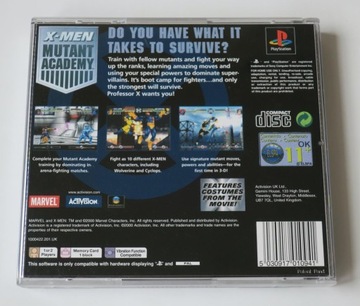 ИГРА ДЛЯ PS1 «ЛЮДИ ИКС МУТАНТ АКАДЕМИЯ» ДЛЯ PLAYSTATION 1 PSX