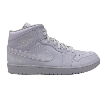 Buty męskie sneakersy sportowe białe Nike Air Jordan 1 Mid rozmiar 50,5