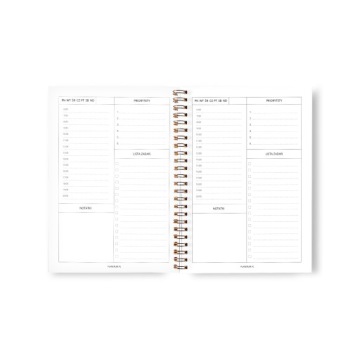 ЕЖЕДНЕВНИК А5 Недатированный планировщик с ромашками