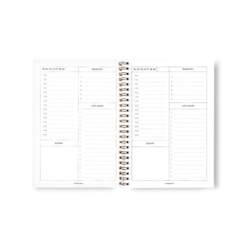 Ежедневный планировщик a5 Недатированный планировщик «Тропики»