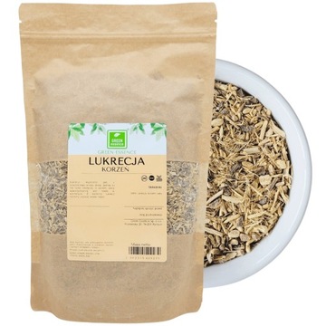 LUKRECJA KORZEŃ Krojony Susz 500g Naturalne ZIOŁA ŚWIEŻE Picie Słodycz