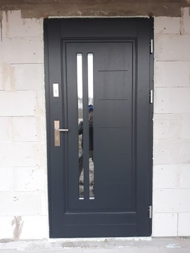 Утепленные наружные деревянные двери 78мм Немедленно Чистый воздух