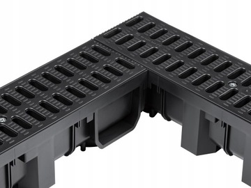 ЛИНЕЙНЫЙ ДРЕНАЖ H105 Решетка ПП КОМПЛЕКТ 6м AQUER