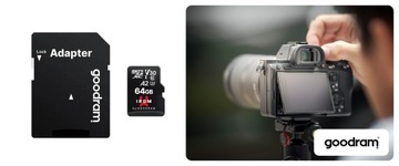 Karta pamięci microSD IRDM 64GB UHS-I U3 A2 +