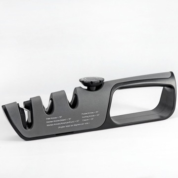 ТОЧИЛКА ДЛЯ ЗАТОЧКИ КУХОННЫХ НОЖЕЙ, НОЖНИЦ, КОЛЕСНЫЙ КАМЕНЬ ТРЕХФАЗНОЙ РЕГУЛИРОВКИ