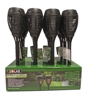 Светильник Style_Home встраиваемый на солнечной батарее, черный, 50 см, 1 шт.