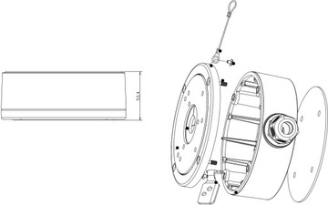 Черная монтажная коробка Hikvision DS-1280ZJ-S черный кронштейн для камеры