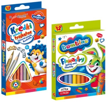 Школьная тетрадь BAMBINO, набор XXL, мелки, краски, пластилин, ручка