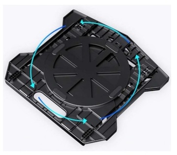 ПОРТАТИВНЫЙ СТОЛИК-ОХЛАЖДАЮЩАЯ ПОДСТАВКА ДЛЯ НОУТБУКА И ТЕЛЕФОНА