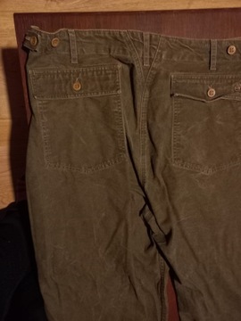 Spodnie dżinsowe Timberland 42/32 w pasie 114 cm brąz jak nowe