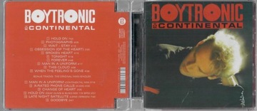 Boytronic - The Continental CD Album Hold On Late Night Satelite DELUXE