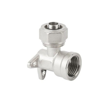 KOLANO PEX SKRĘCANE WIESZAKOWE Z ŁAPKAMI 16X1/2 GW