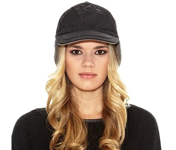 CZAPKA ZIMOWA Z DASZKIEM NAUSZNIKAMI WODOODPORNA OCIEPLANA REGULOWANA POLAR