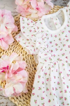 ПЛАТЬЕ ИЗ МУСЛИНА С ПОЛОСОЙ, элегантное 68