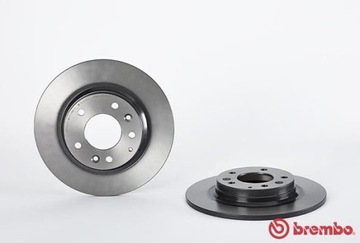 ЗАДНИЕ ДИСКИ + КОЛОДКИ BREMBO MAZDA 6 GG GY GH