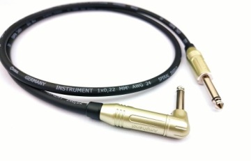 CORDIAL Kabel gitarowy Jack 6,3mm AMPHENOL KĄT 3m