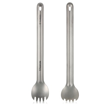 Camping Spork Титан, длинная ручка, матовый Spork