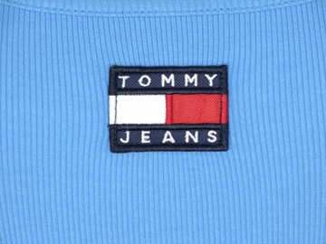 TOMMY JEANS sukienka , niebieska, tuba, S