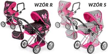 КОЛЯСКА DEEP DOLL GONDOLA 3в1 СУМКА KINDERPLAY ПОСТАЛЬНЫЕ ПРИНАДЛЕЖНОСТИ