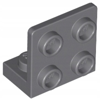LEGO 99207 Płytka łamana 1x2-2x2 Ciemny Szary DBG 6308045 1szt NOWA