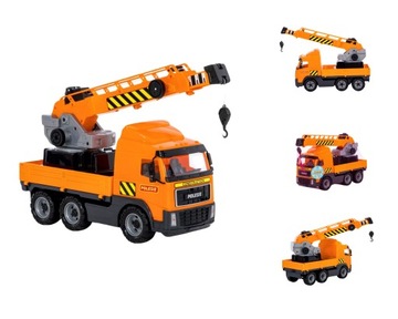 Dźwig CIĘŻARÓWKA auto VOLVO GIGANT WADER POLESIE