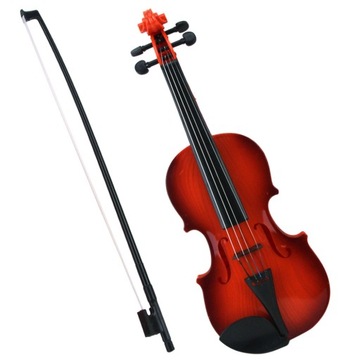 ZABAWKOWE INSTRUMENTY MUZYCZNE DLA DZIECI SYMULOWANE SKRZYPCE