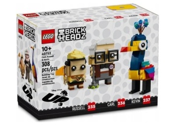 LEGO 40752 BRICKHEADZ DISNEY - ODLOT CARL, RUSSELL I KEVIN