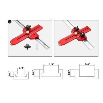 Направляющая настольной пилы Thin Rip Jig с роликовым упором для TW