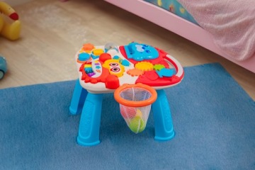 ИНТЕРАКТИВНЫЙ СТОЛ BIKE PUSH RIDER 4В1 РОЗОВЫЙ