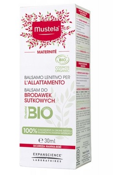 MUSTELA Balsam do brodawek sutkowych BIO 30ml